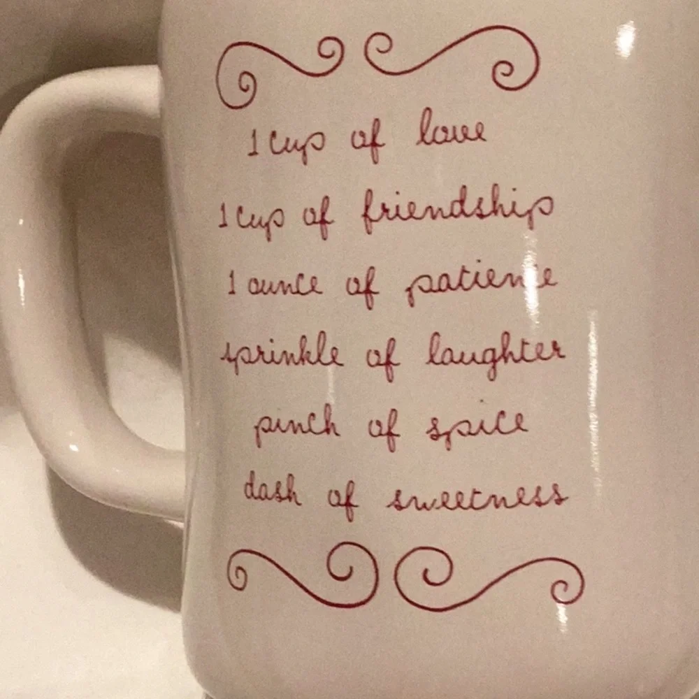 Rae Dunn Valentine Love Potion double sided mug